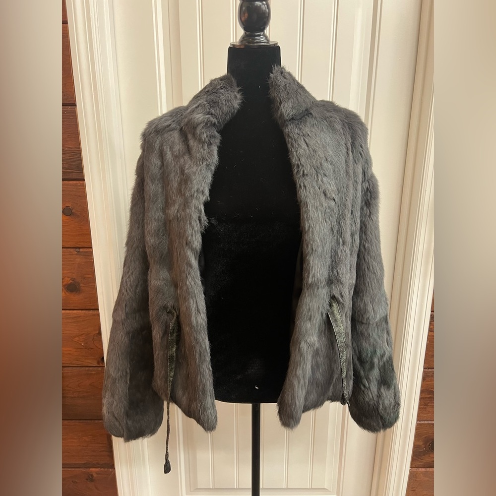 Vintage Rabbit Fur Jacket - Picture 3 of 7